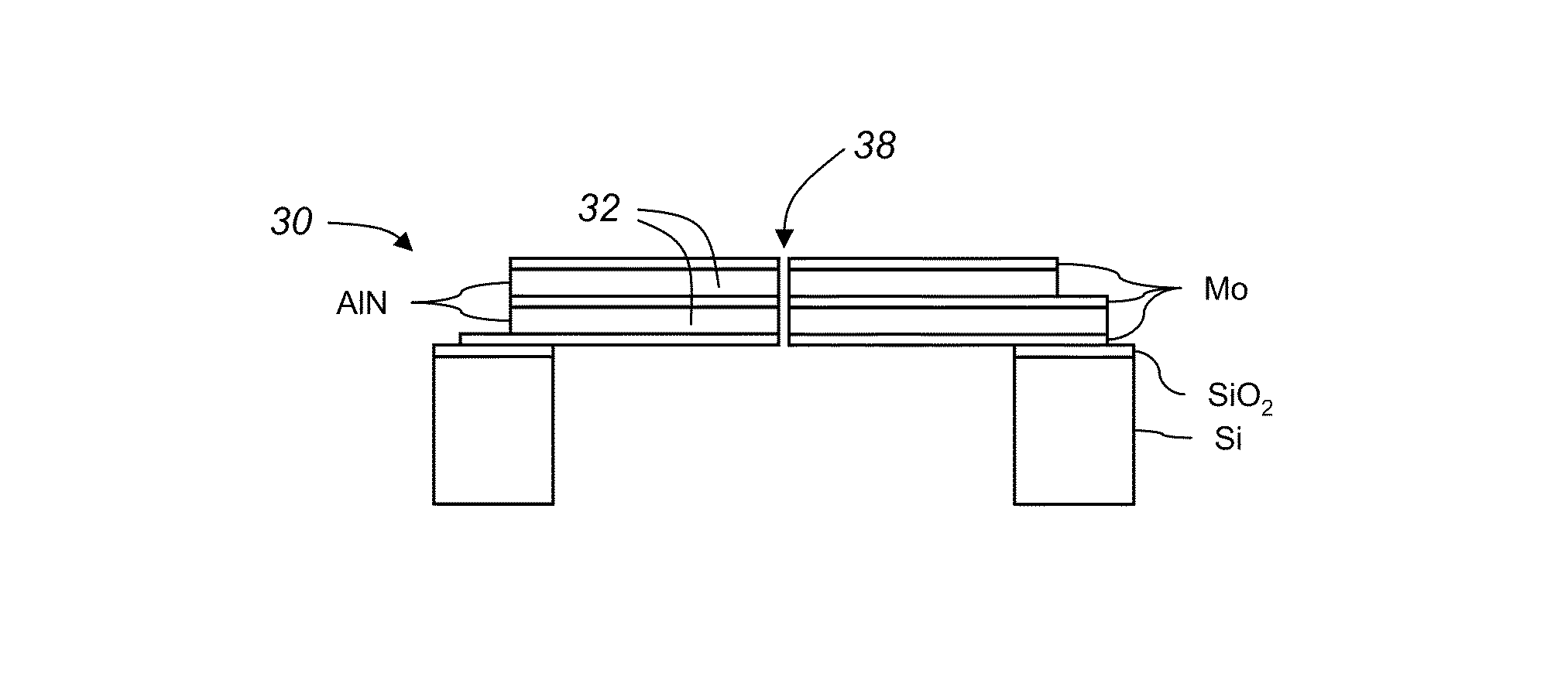 Piezoelectric MEMS microphone