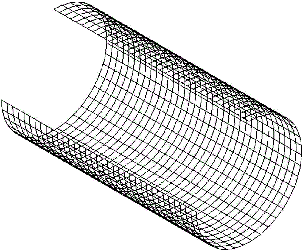 High-voltage coil structure of resin-cast dry-type transformer, winding method and transformer