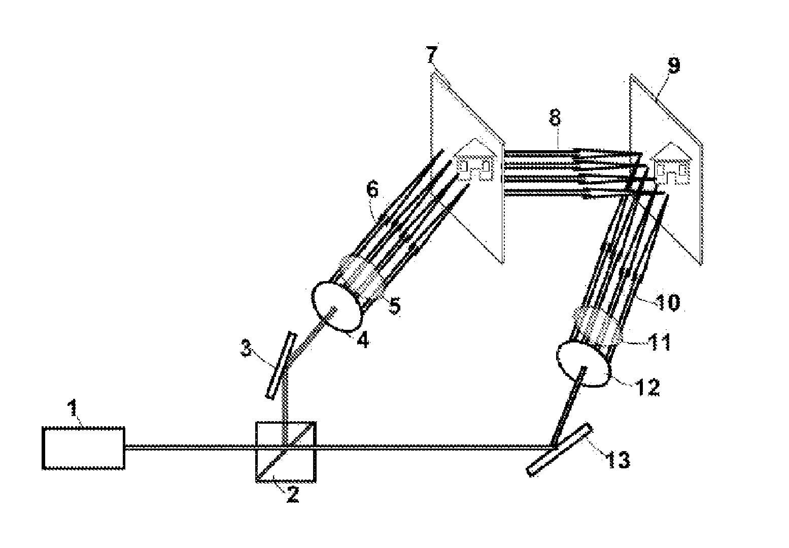 Method for preparing colorful three-dimensional hologram based on holographic polymer dispersed liquid crystal grating