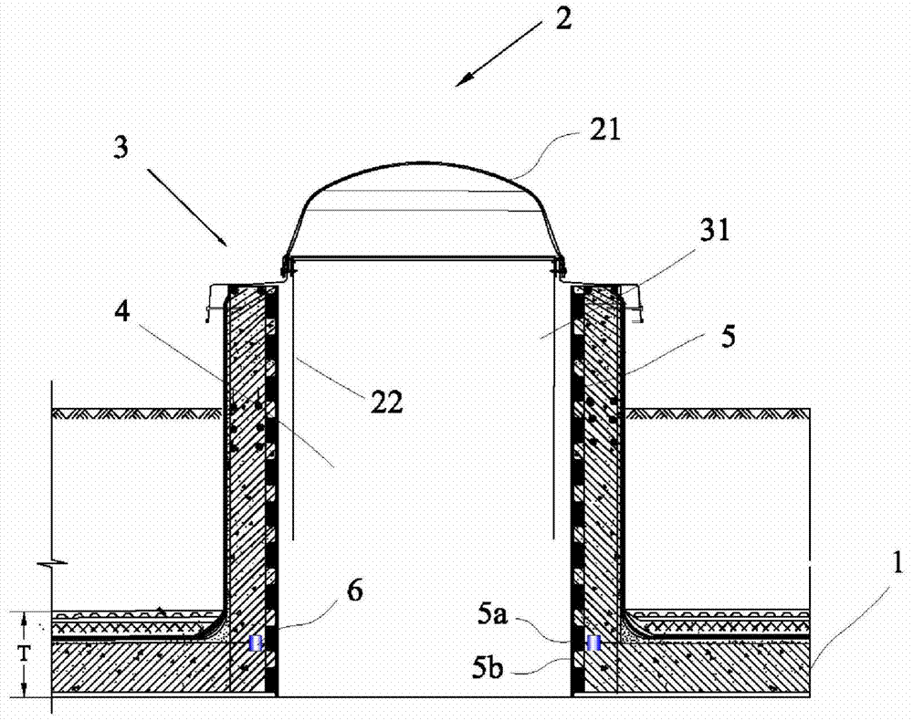 Daylight illumination device pier base and manufacturing method thereof