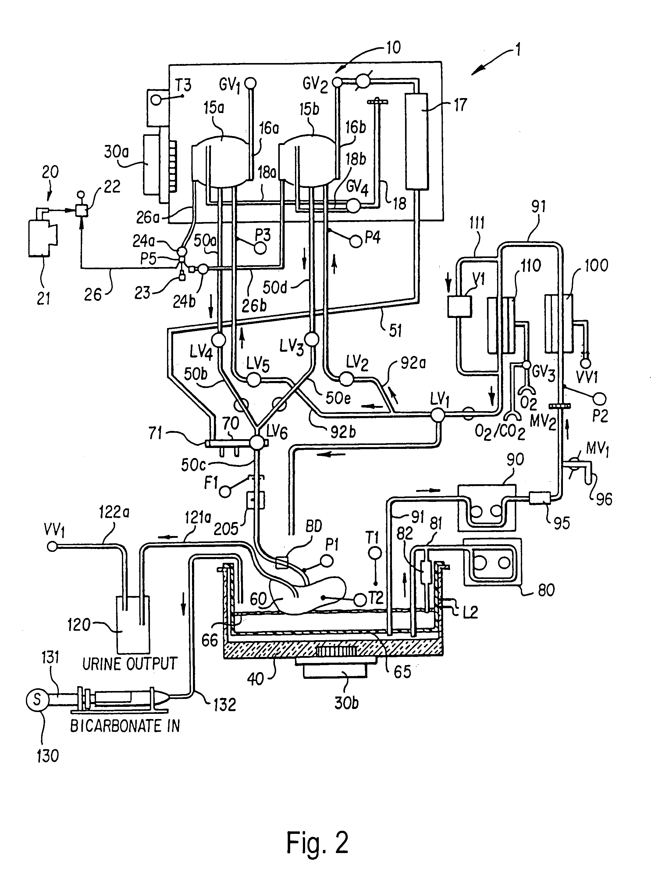 Method and apparatus for controlling air pressure in an organ or tissue container