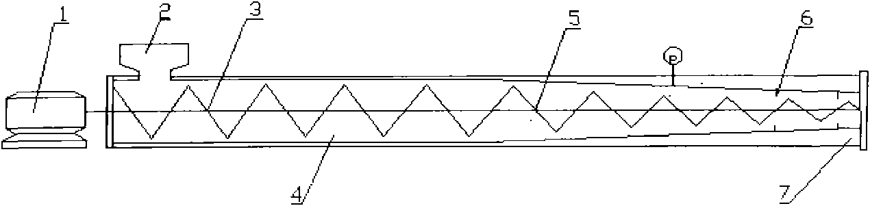 Fibrous material conveying device