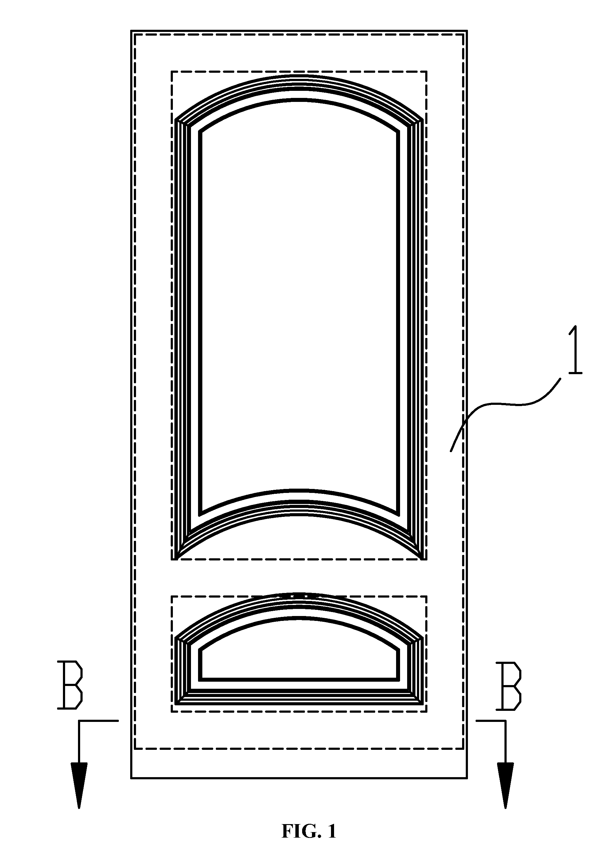 Door made of polyurethane and method for manufacturing the same