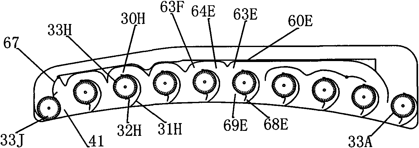 Integral overlapping drying equipment