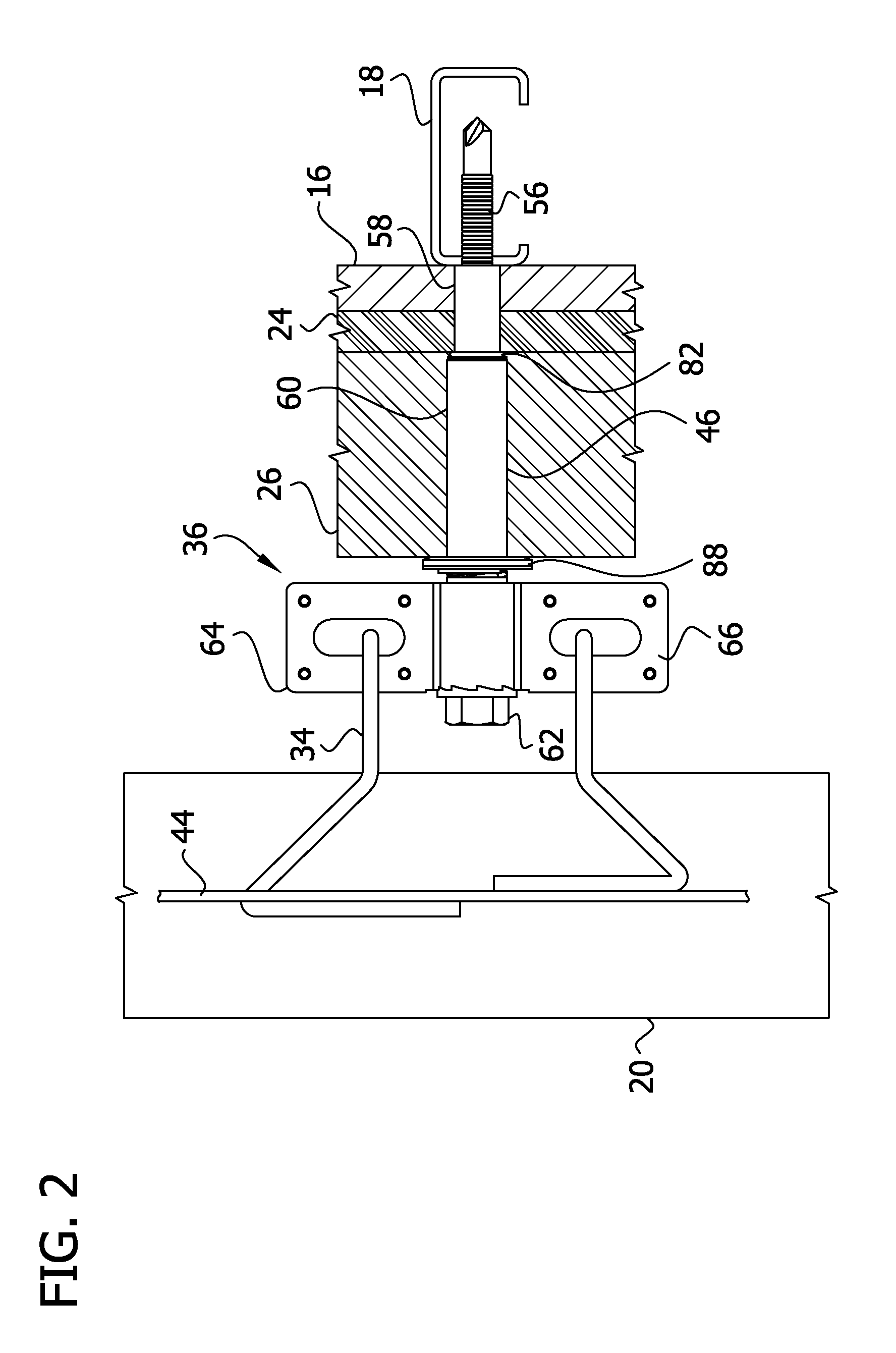 Anchor with angular adjustment