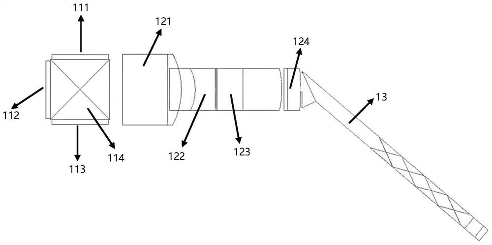 Novel augmented reality near-to-eye display device and augmented reality display equipment