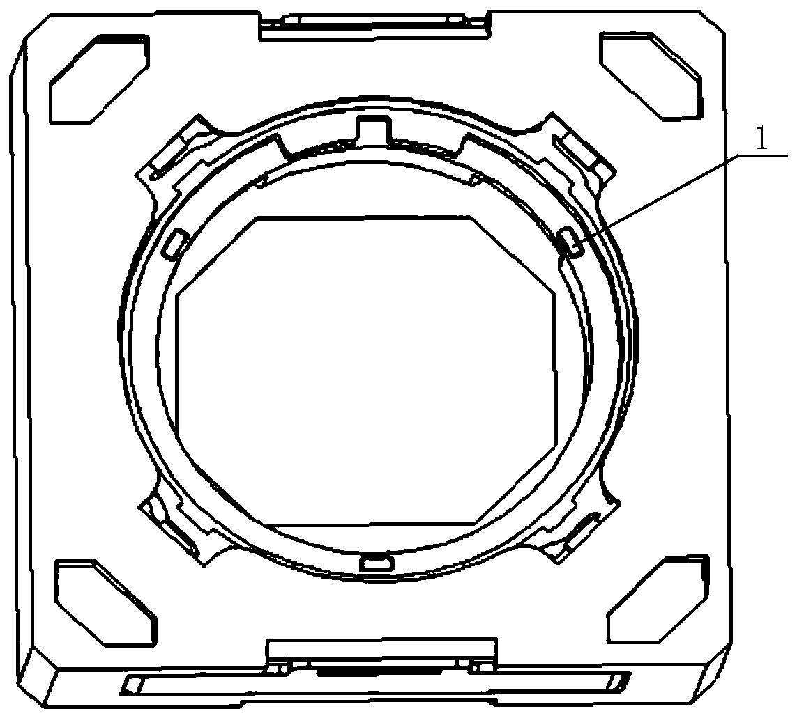 A mobile phone and camera module