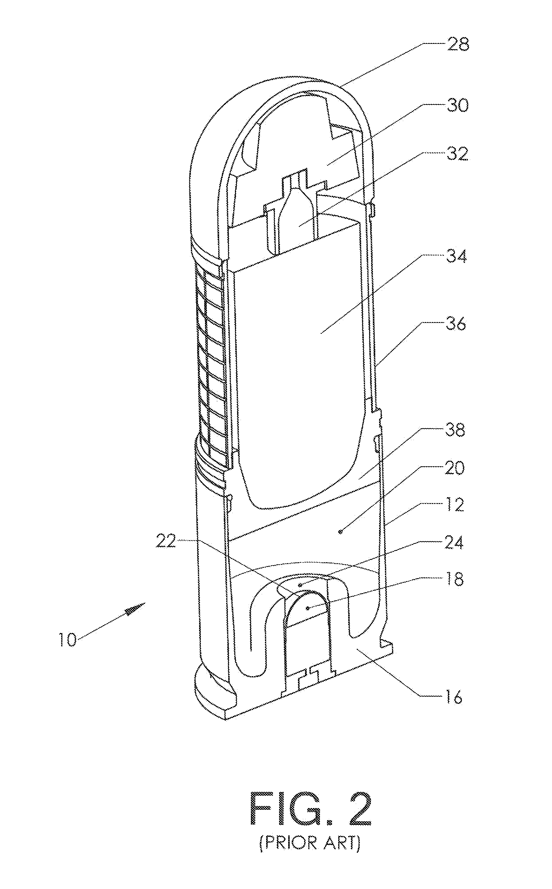 Low Shrapnel Door Breaching Projectile System