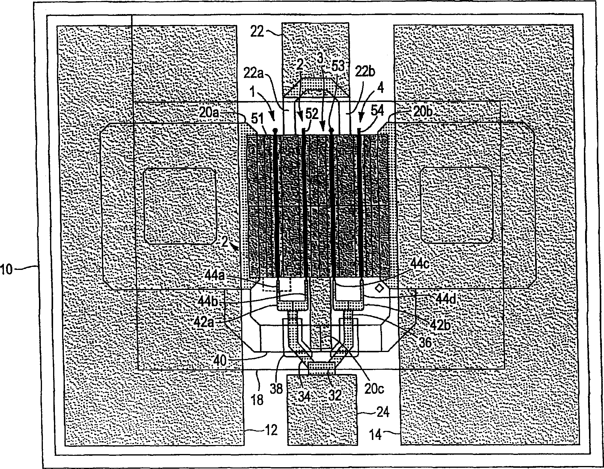 Field electrode metal semiconductor field effect transistor