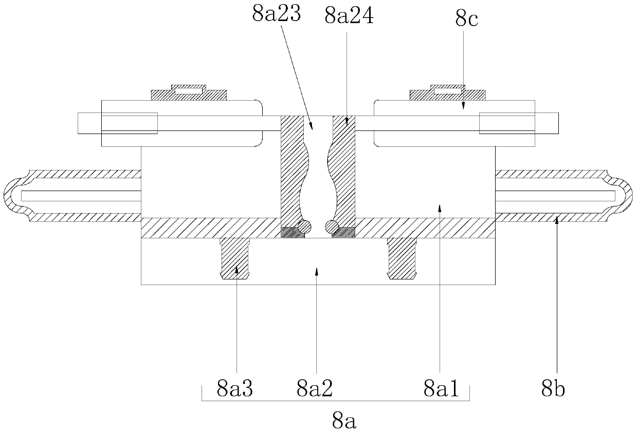 Automatic lifting machine with resistance enhancement and anti-falling functions for water conservancy project