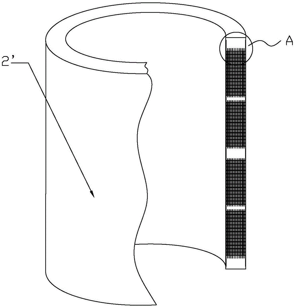 Epoxy resin cast coil for dry-type transformer