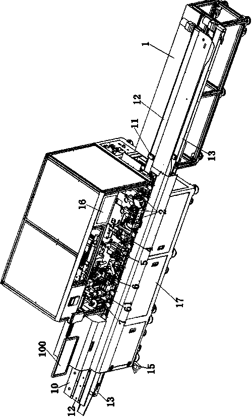 Assembly technique for data line and full-automatic production line for data line