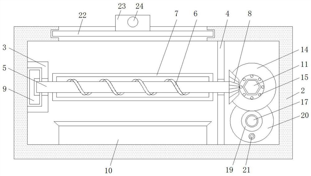 Textile fabric drying device for textile production and processing