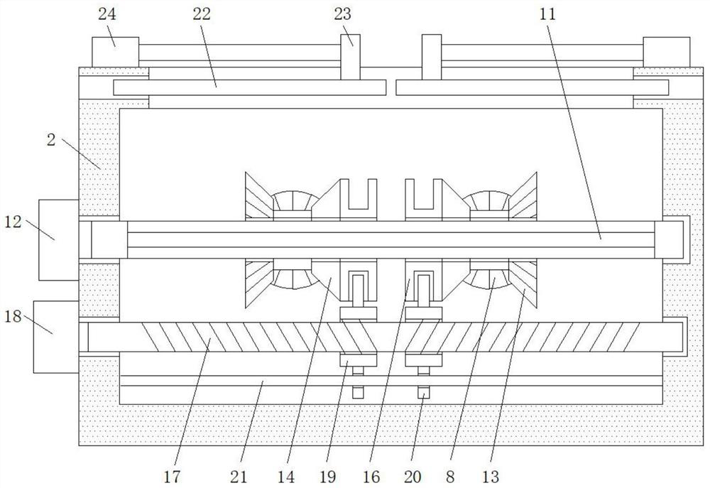 Textile fabric drying device for textile production and processing