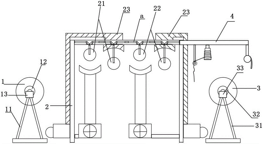 Efficient cloth rolling sanding equipment manufacturing method