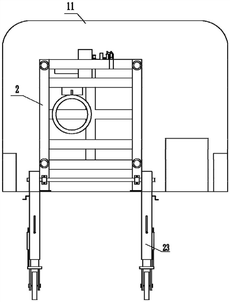 Electric power safety tool detection vehicle and electric power safety tool detection system