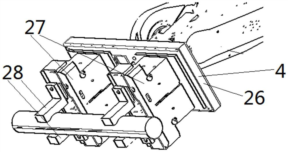 An automatic processing line for shaft parts