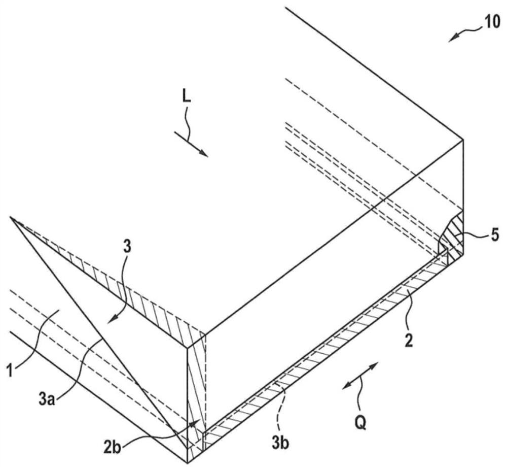 Rotor blade component, method for producing same, and wind turbine