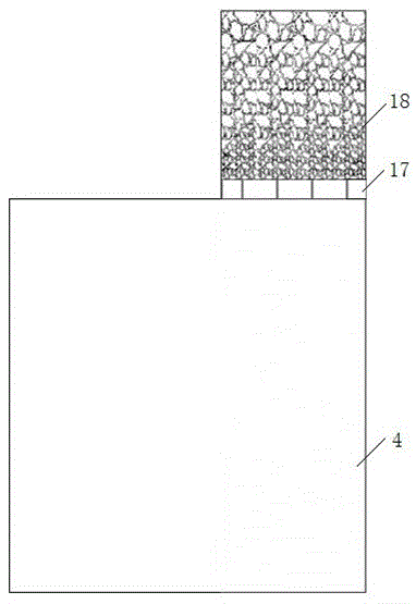 A rainwater collection and purification system for preventing rainwater erosion and soil erosion in mountains