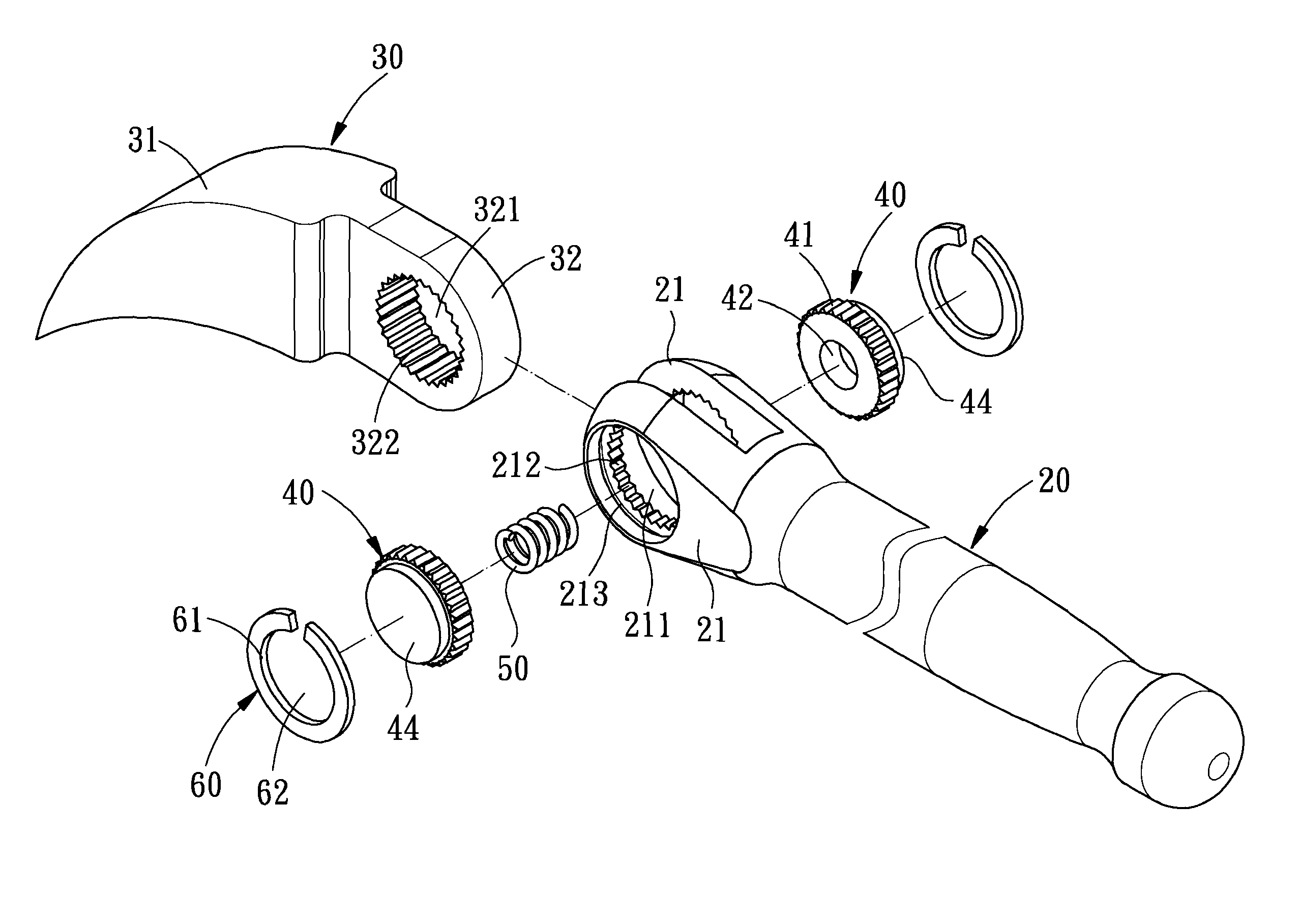 Rotation control device for a tool