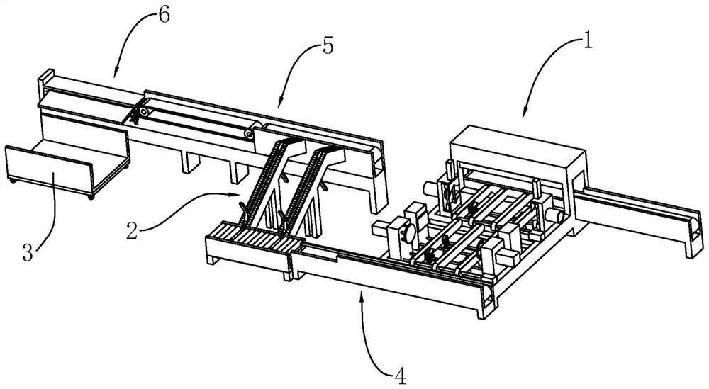 A fully automatic packaging line for fabrics