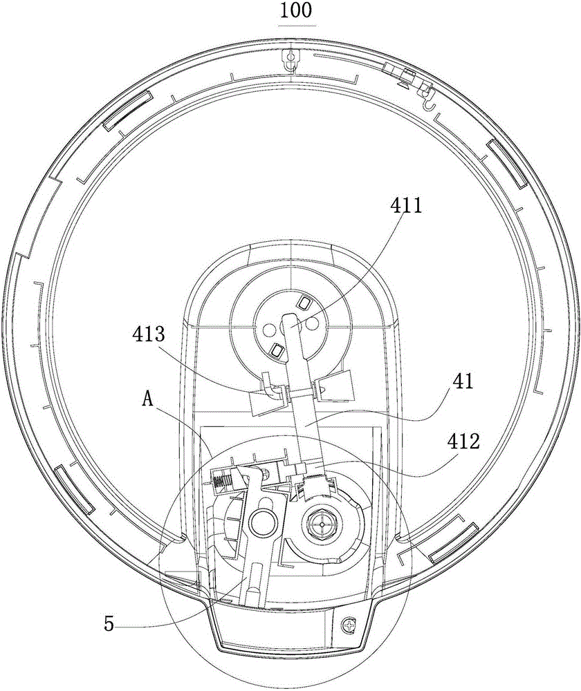 Lid for pressure cooker and pressure cooker with lid