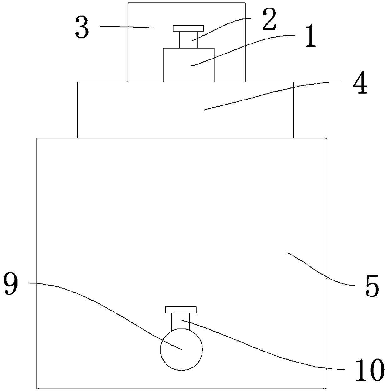 Resistance-type cyclic heating natural gas iron smelting furnace