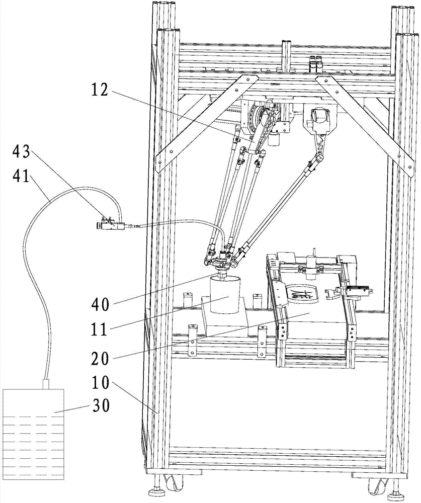 Anti-curing brush coating device and brush coating method