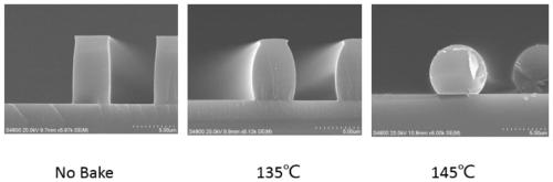 Thick film photoresist composition containing carboxyl phenolic resin with high heat resistance