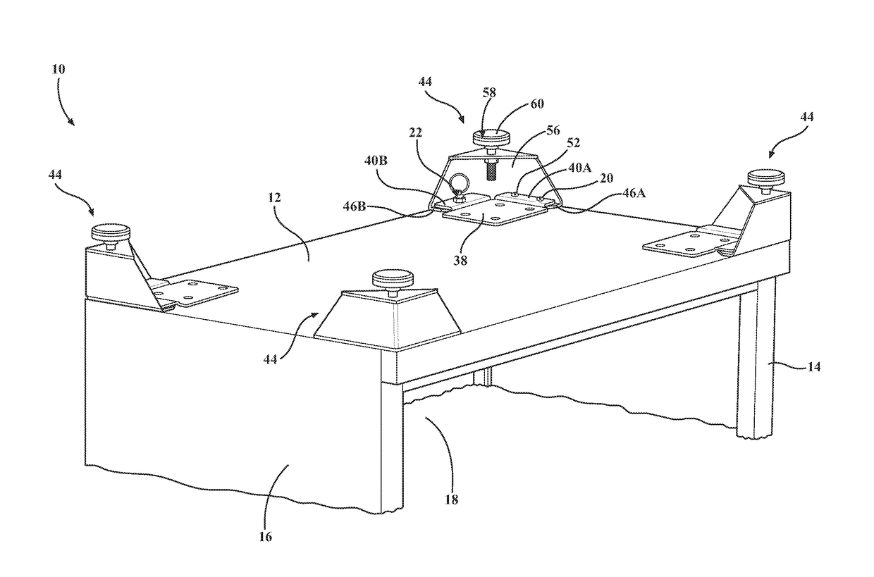 Cabinet Assembly Having a Releasable Support Foot