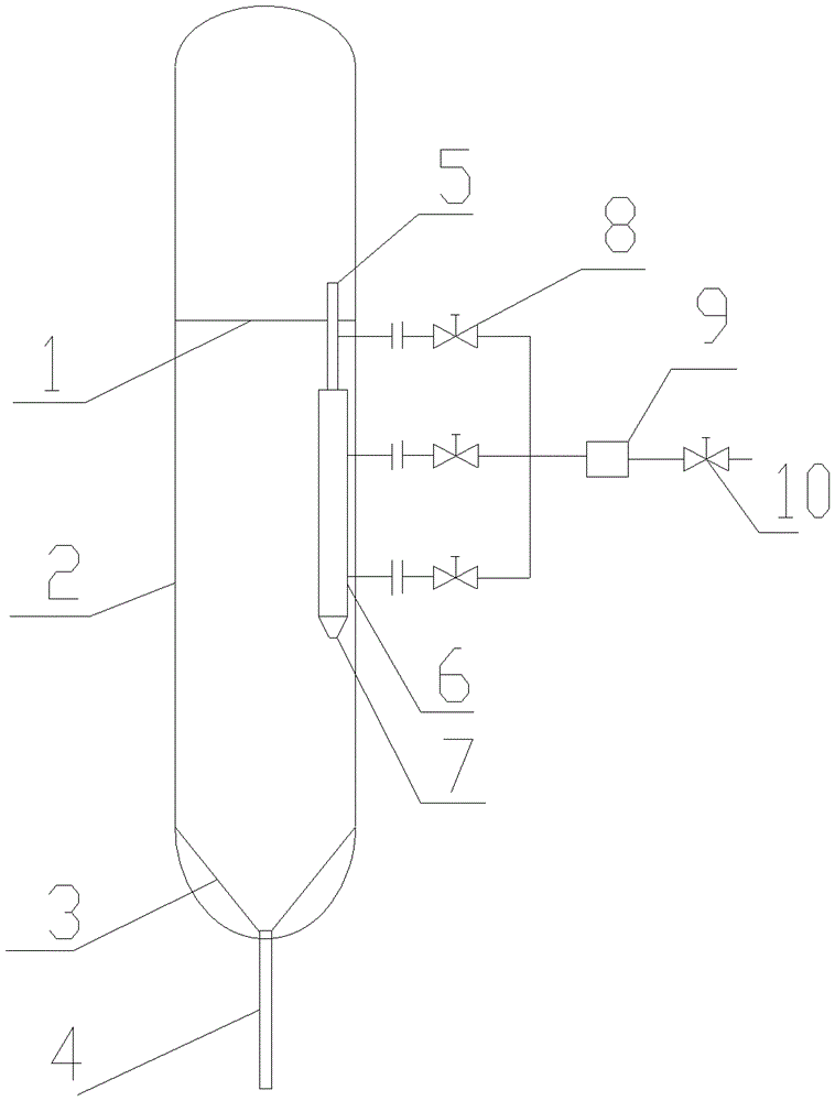 An overflow device and fluidization equipment with the device