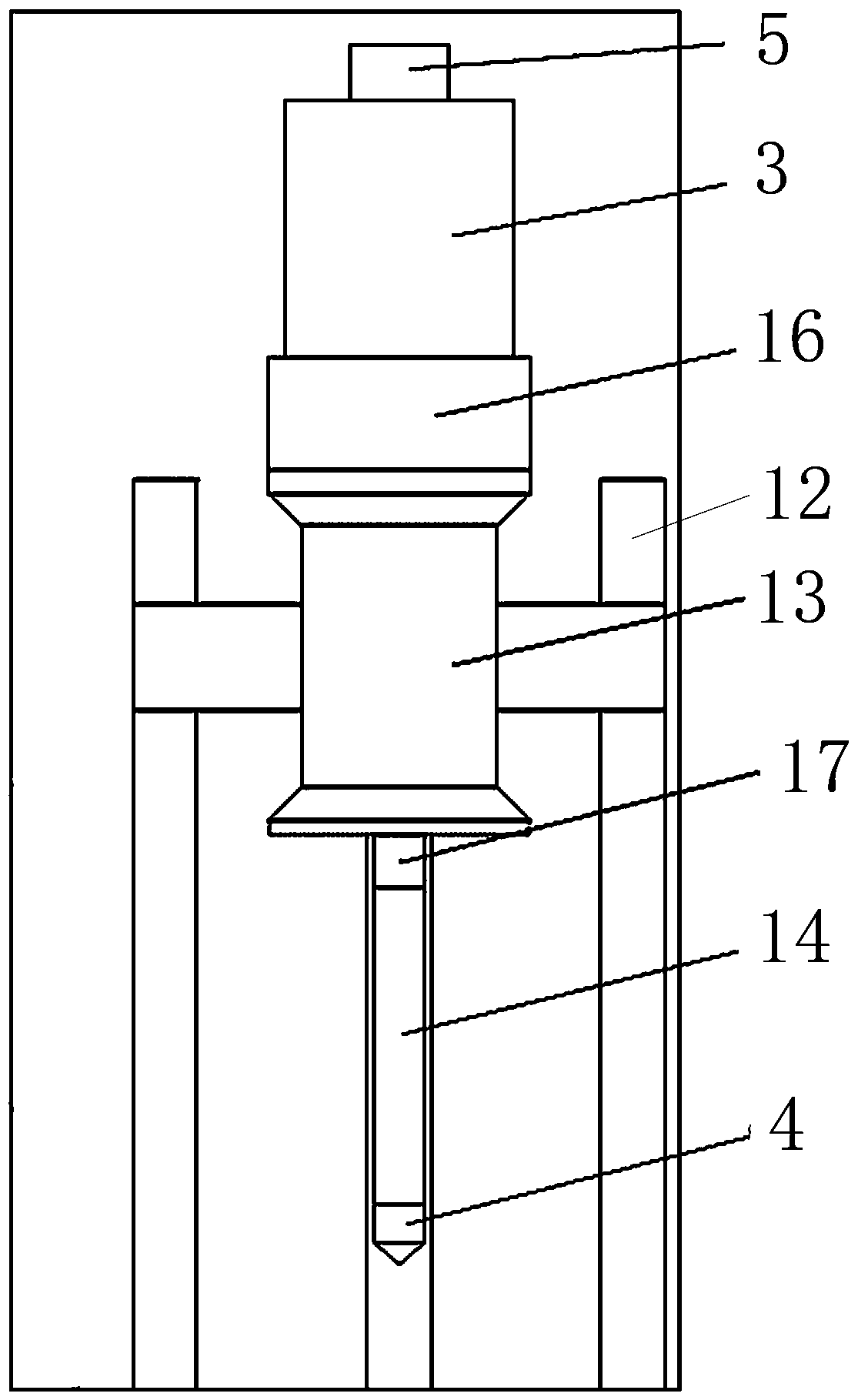 Fully automatic hydraulic rock opening device