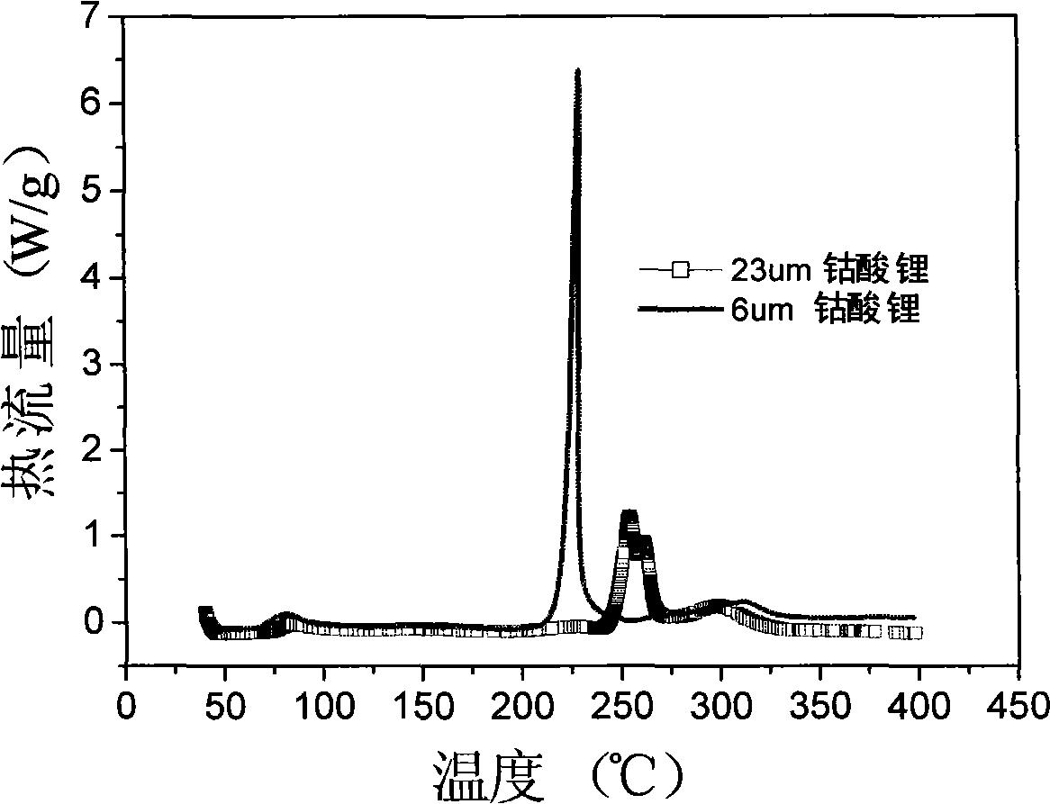 Super-size and high-density lithium cobalt oxide and method for preparing the same