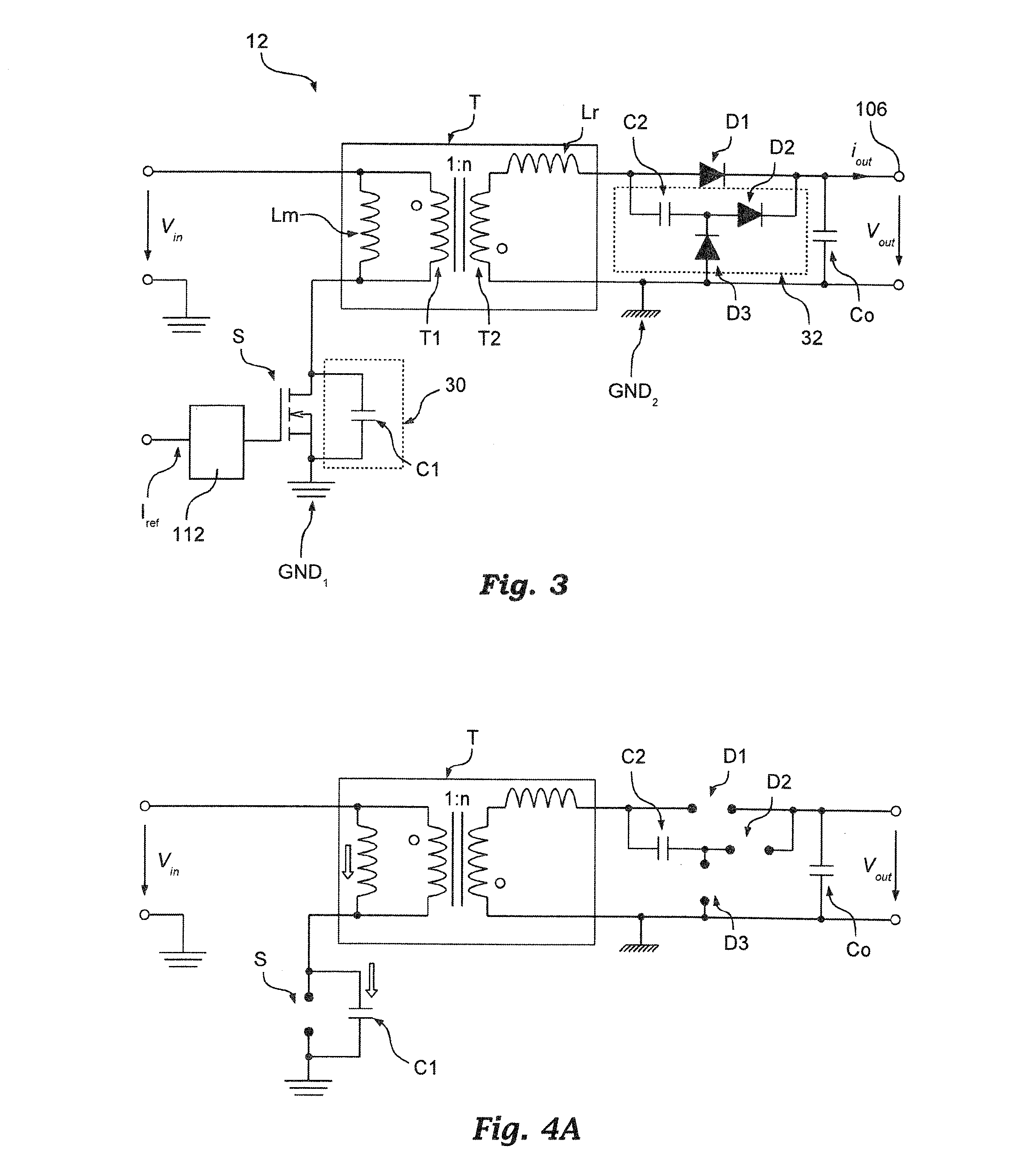 Electronic converter, and related lighting system and method of operating an electronic converter