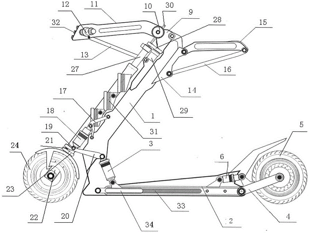 Multifunctional electric scooter