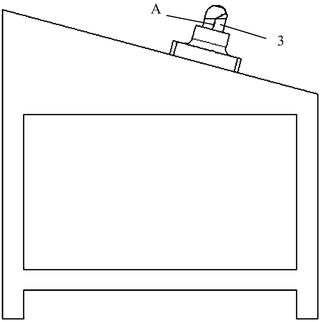 Horizontal measuring tool