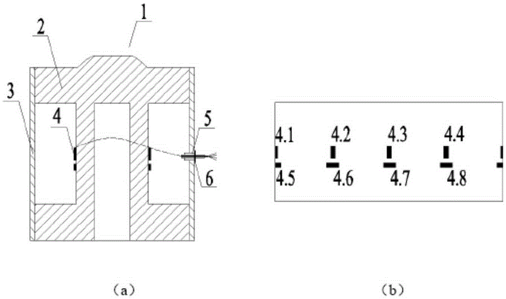 Measuring Device, Method and Application of Thrust Load of Sliding Thrust Bearing