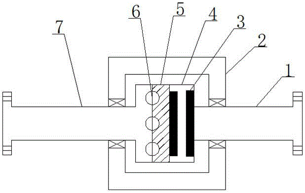 Overload preventing transmission device