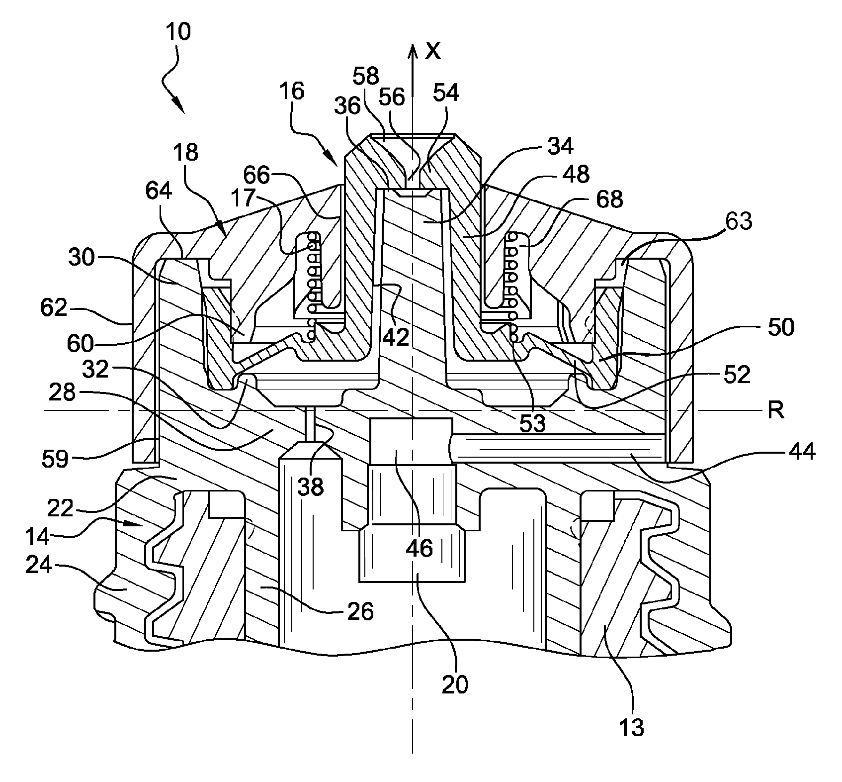 Liquid dispensing device