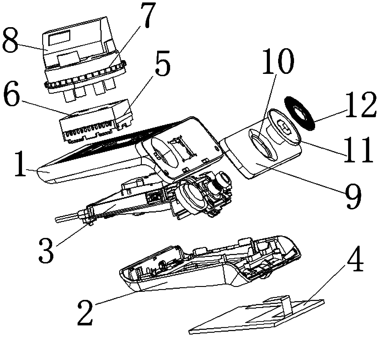 Automobile data recorder with ETC machine