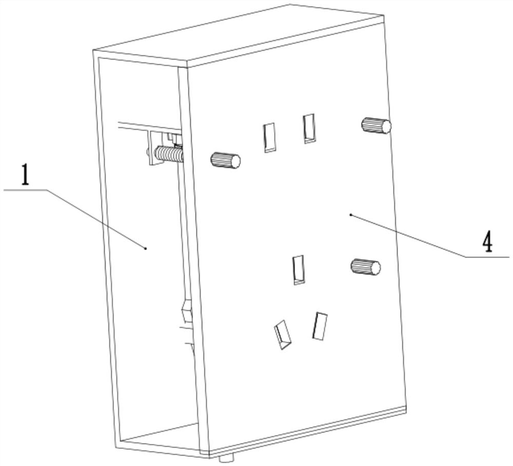 A manual locking anti-shock socket