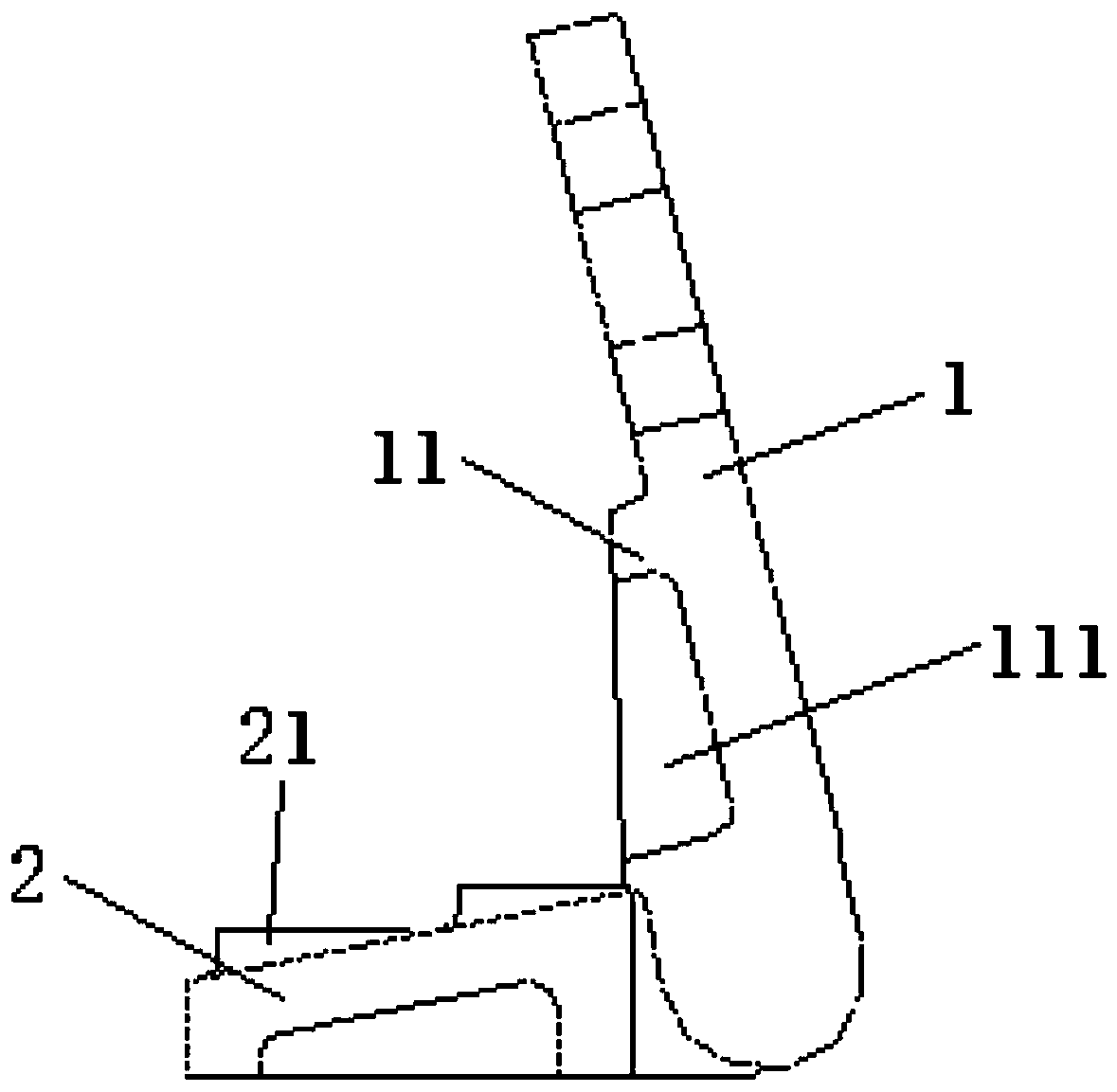 Cross country vehicle and vehicle door hinge assembly thereof