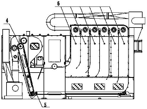 Blowing-carding electrical control system and control method