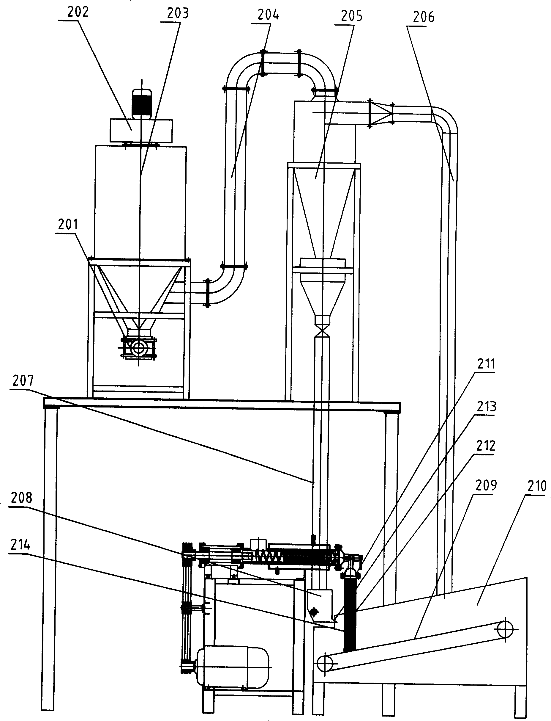 Fully-automatic convenient instant rice flour noodle production line and production technology thereof