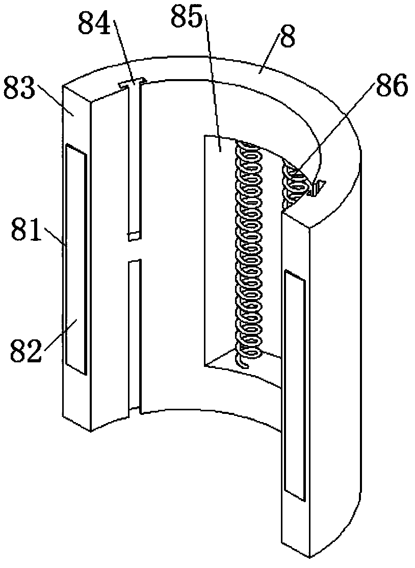 Tower fan for uniform refrigeration based on spiral cooling pipe