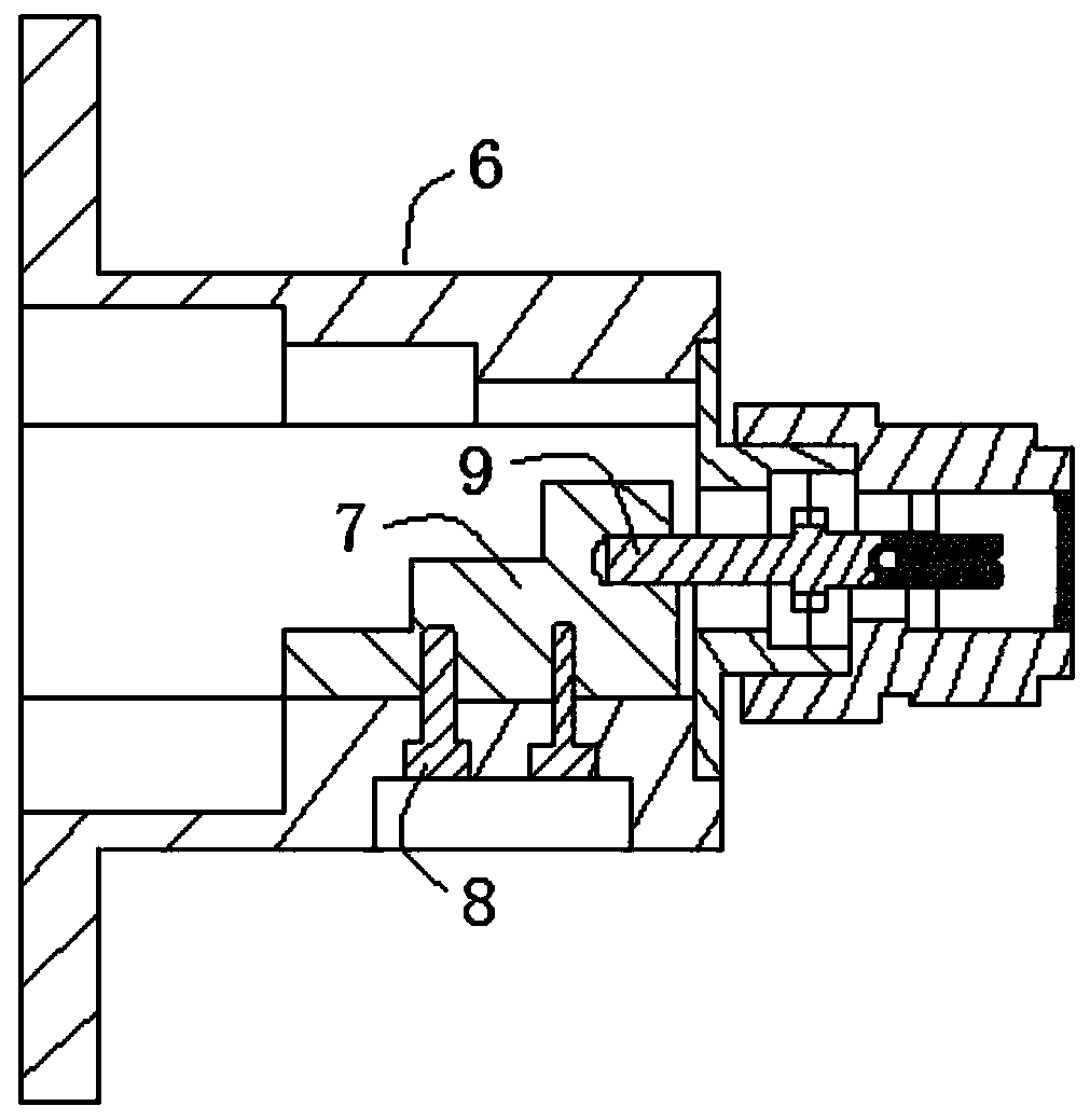 Waveguide coaxial converter