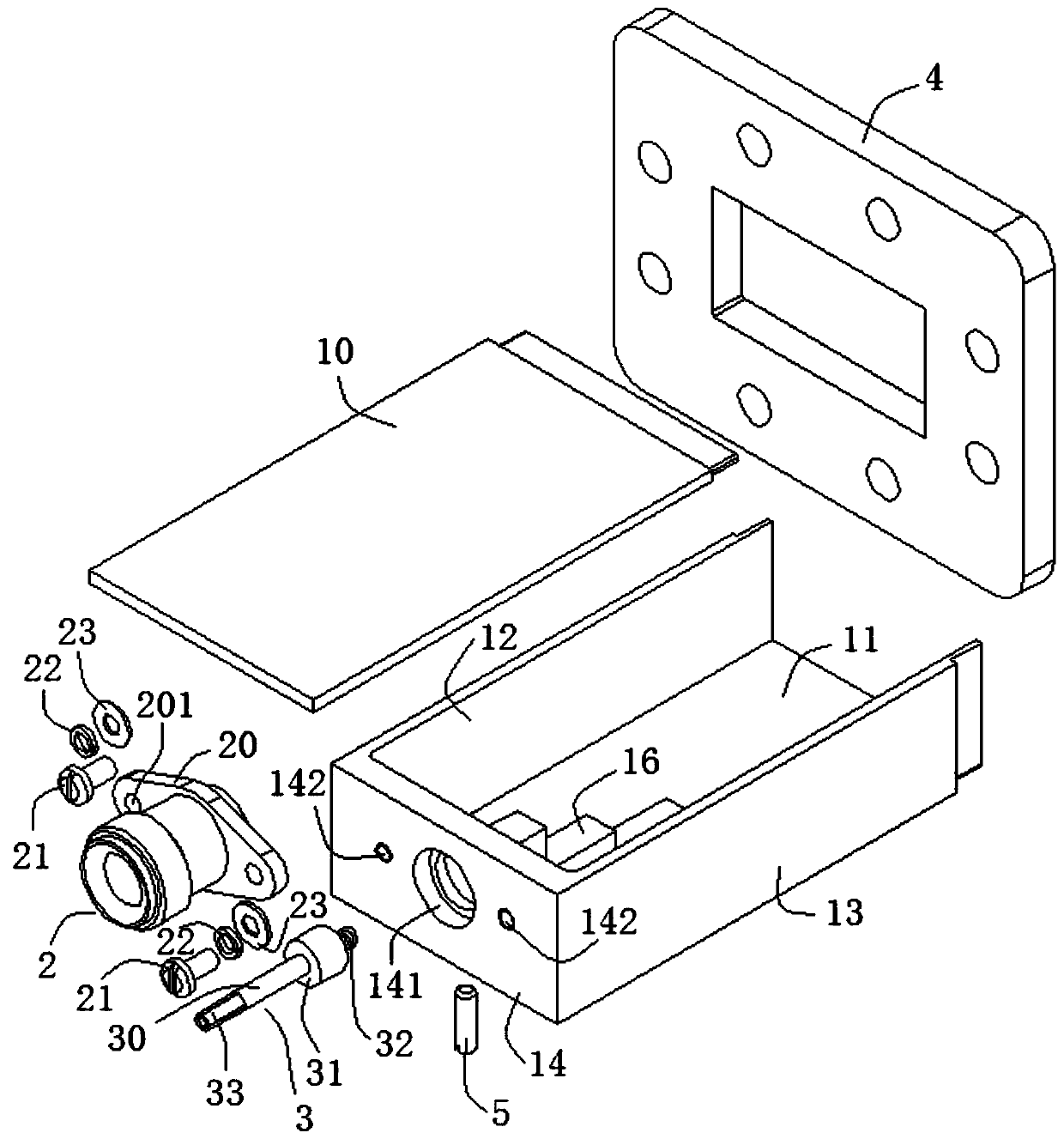 Waveguide coaxial converter