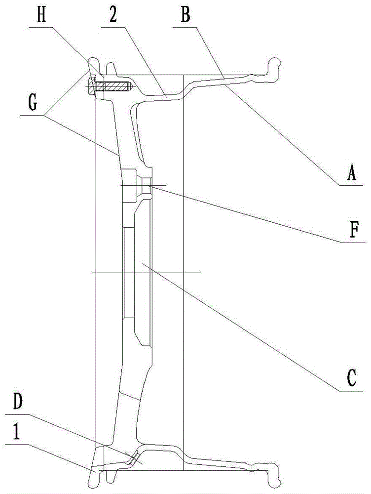 Processing Technology of One-piece Aluminum Wheel Hub and Lock Ring