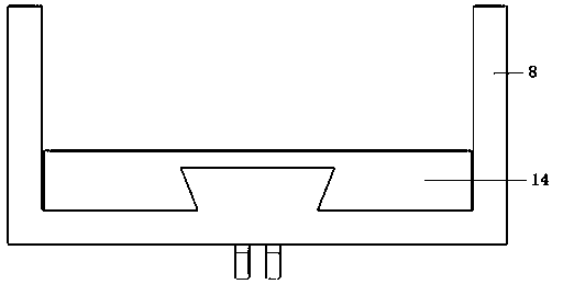 Axle tube part straightening device and process method