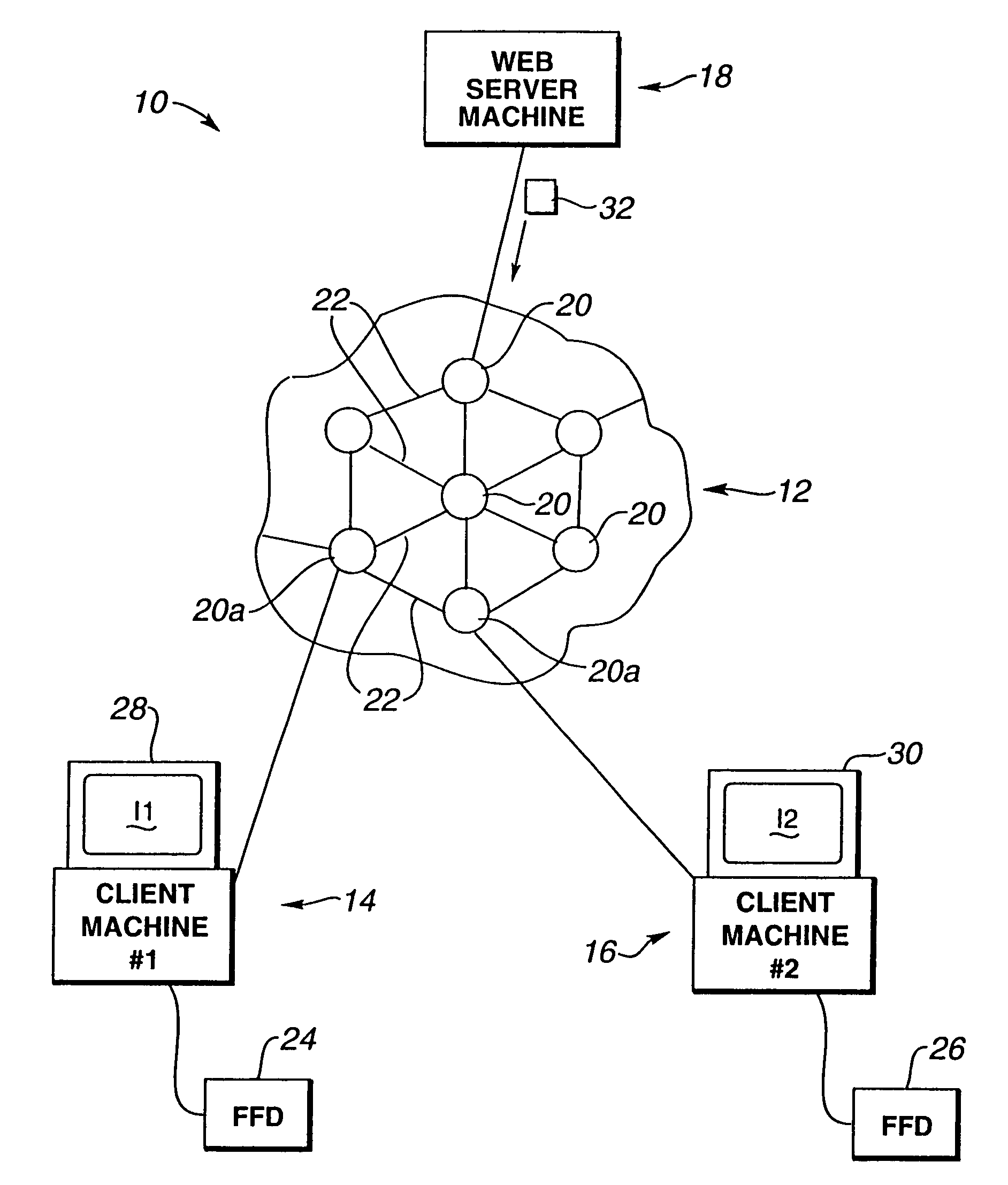 Networked applications including haptic feedback